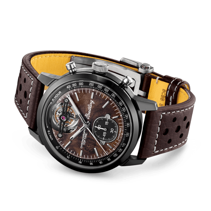 Breitling Top Time B21 Chevrolrt Corvette Chronograph Tourbillon Ceramic & Titanium Men's Watch