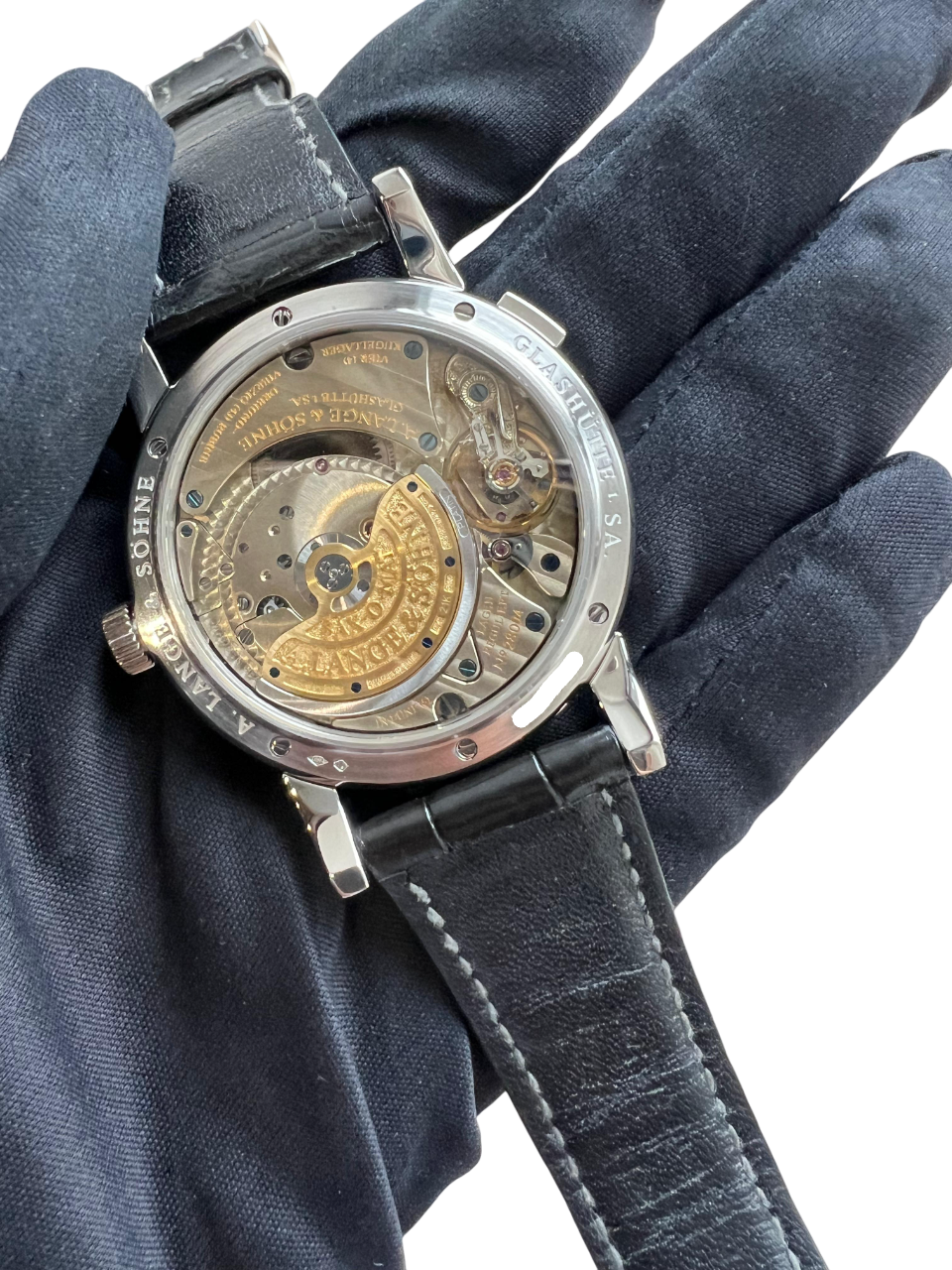 A. Lange & Sohne Langematik Perpetual Platinum Men's Watch