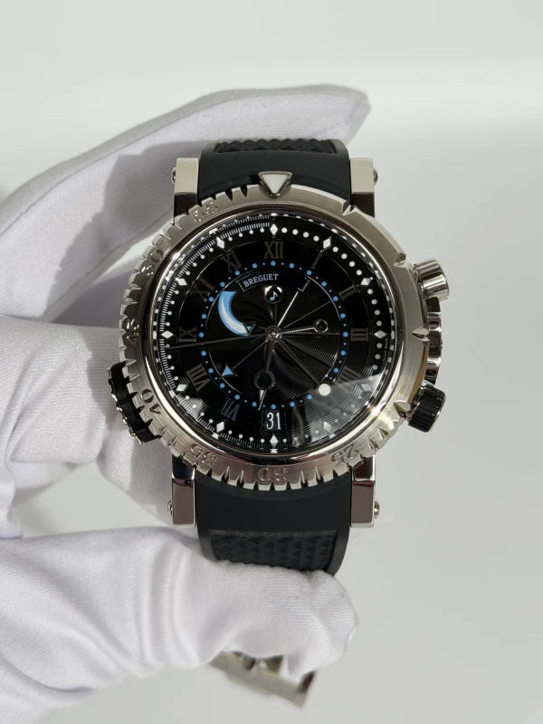 Breguet Marine Royale 5847 18K White Gold Men's Watch