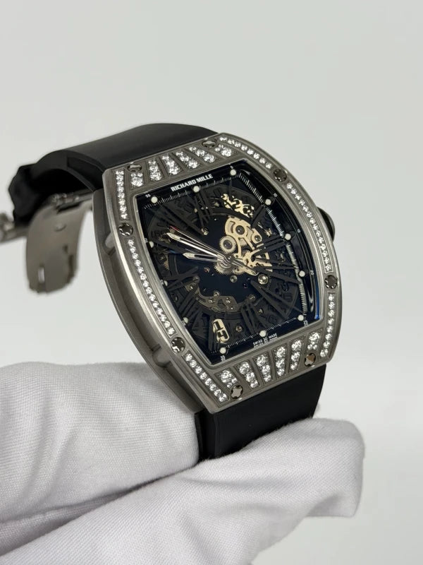 Richard Mille RM 023 Titanium & Diamonds Men's Watch