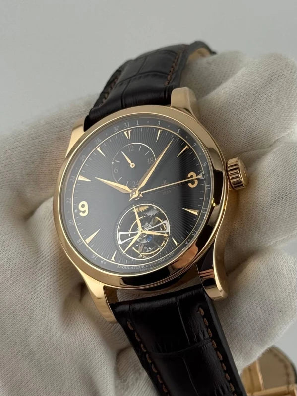 Jaeger-LeCoultre Master Grande Tradition 18k Rose Gold Men's Watch