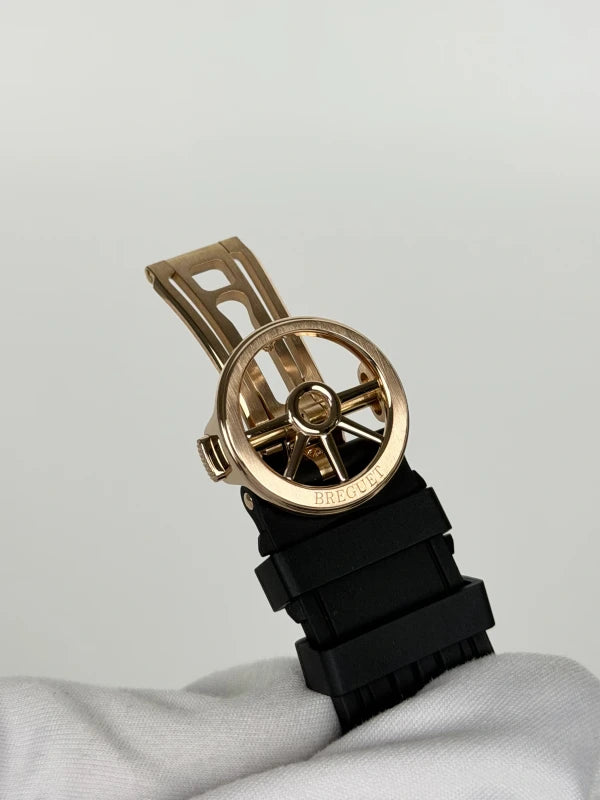 Breguet Marine 5547 Marine Alarme Musicale 18K Rose Gold Men's Watch