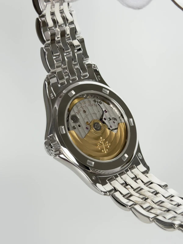 Patek Philippe Calatrava Vintage 18k White Gold Men's Watch