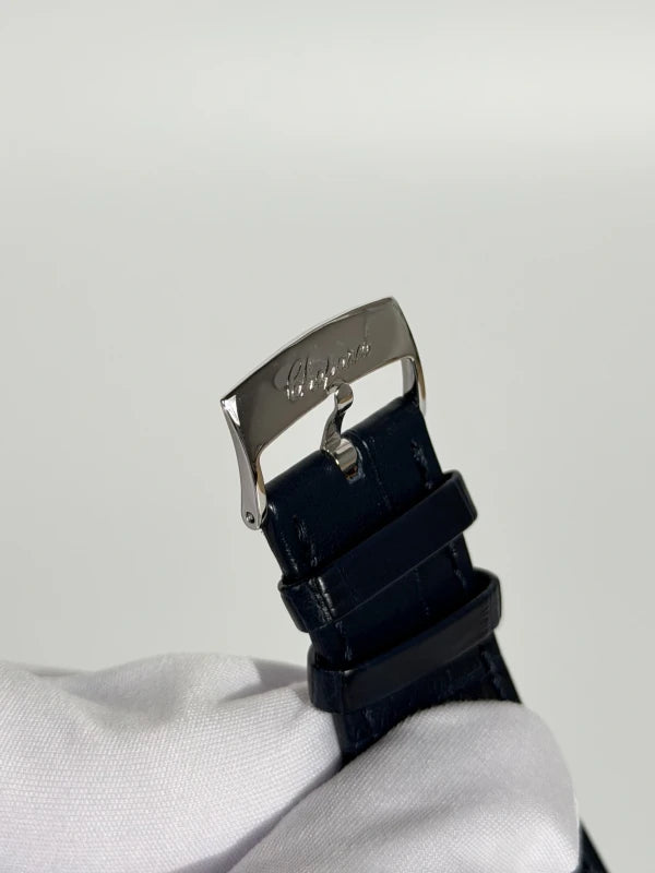 Chopard Happy Sport Square XL 18K White Gold & Diamonds Lady's Watch