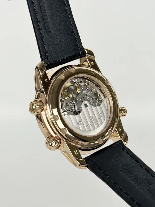 Blancpain L-Evolution Reveil GMT 18K Rose Gold Men's Watch