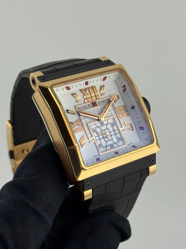 Roger Dubuis KingSquare 18K Rose Gold Men's Watch