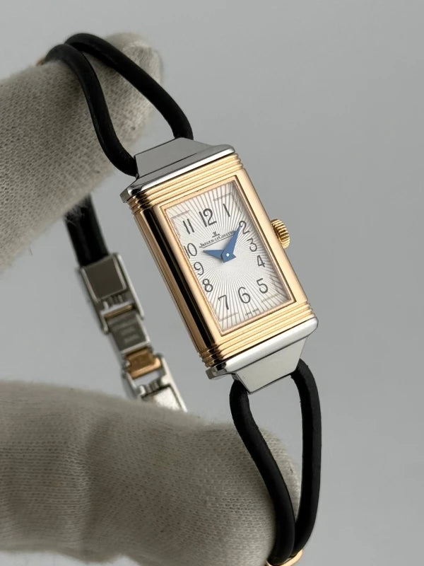 Jaeger-LeCoultre Reverso Stainless Steel & 18K Rose Gold Ladies Watches