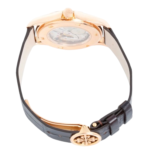 Patek Philippe Calatrava Travel Time 18K Rose Gold Men's Watch