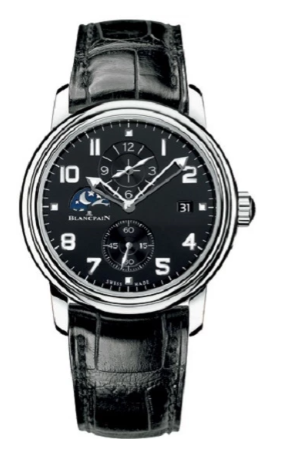 Blancpain Léman Double Time Zone - GMT Stainless steel Men's Watch