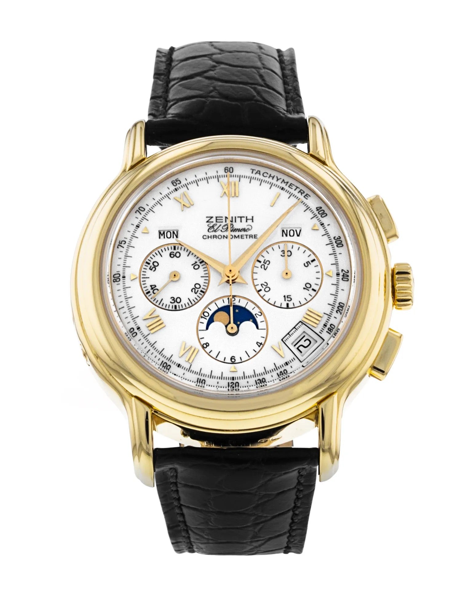 Zenith El Primero Chronomaster 18K Yellow Gold Men's Watch