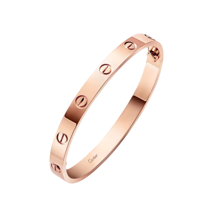 Cartier Love 18K Rose Gold with a Screwdriver Lady's Bracelet