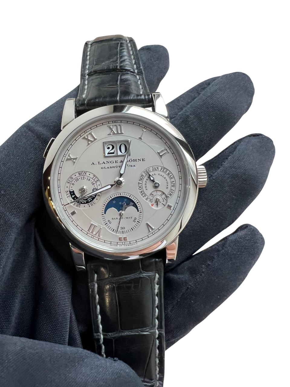 A. Lange & Sohne Langematik Perpetual Platinum Men's Watch