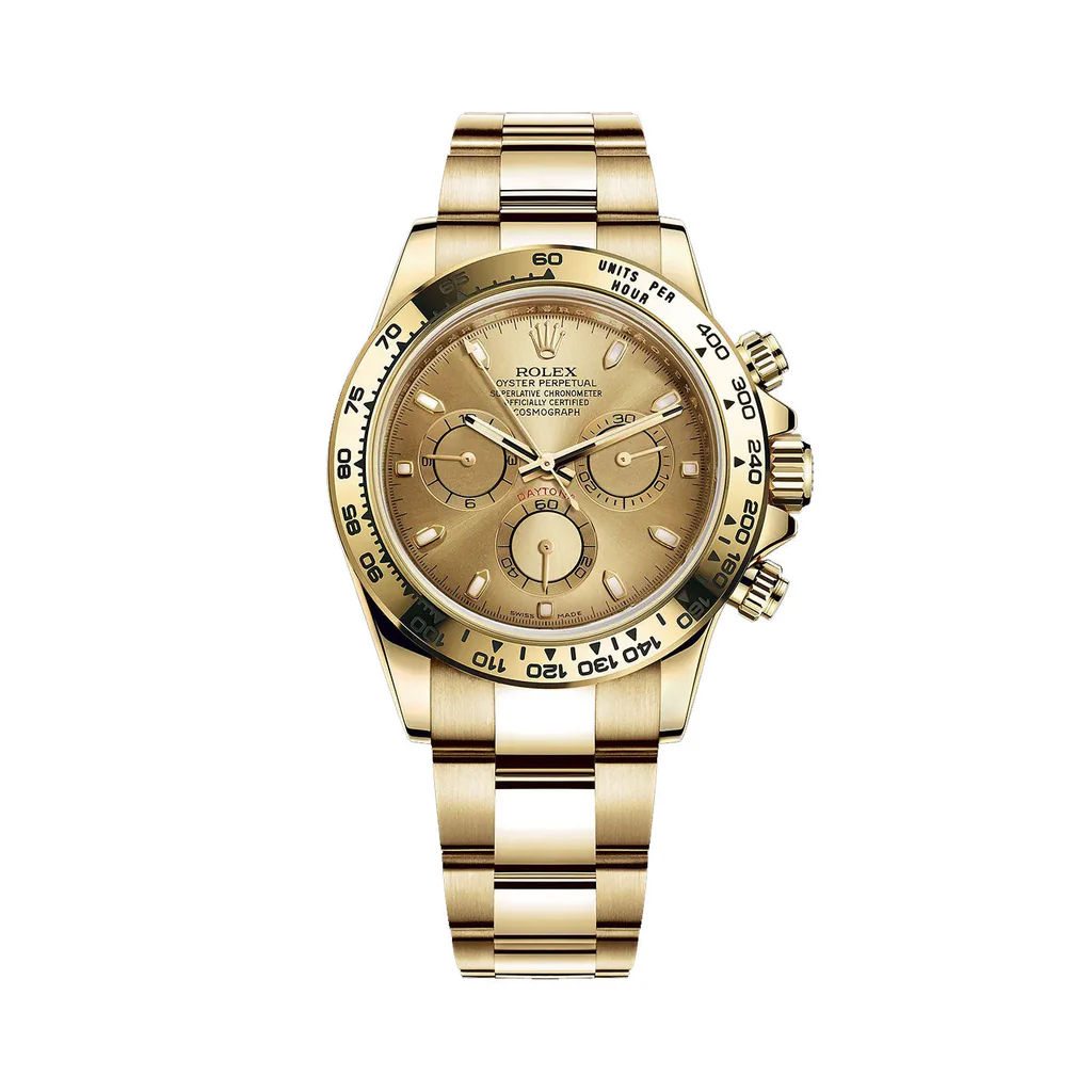 Rolex Cosmograph Daytona 40mm 18K  Yellow Gold Men's Watch