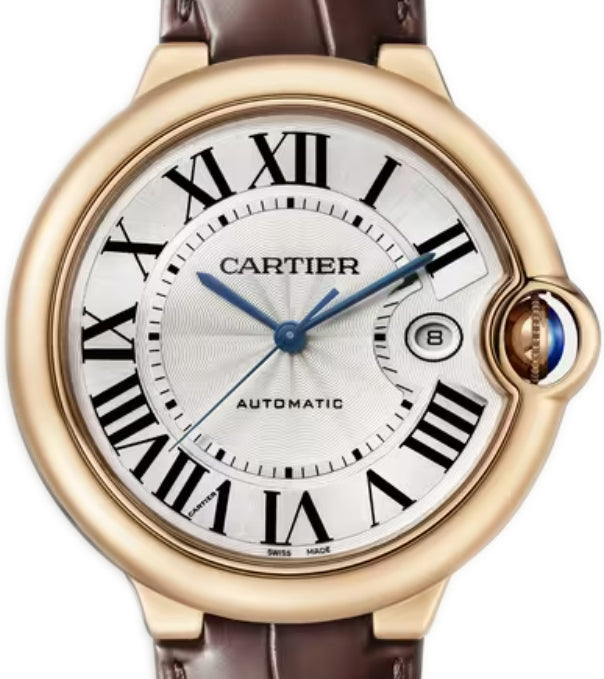 Cartier Ballon Bleu 42mm 18K Rose Gold Men's Watch