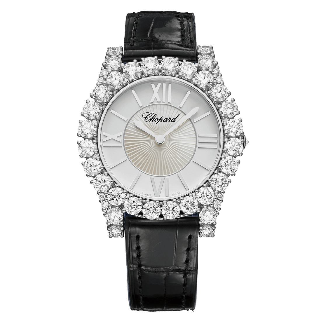 Chopard L'Heure du Diamant 18K White Gold & Diamonds Lady's Watch