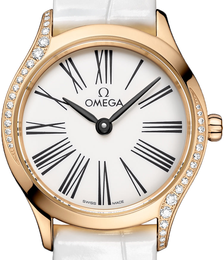 Omega De ville Mini Trésor 18K Moonshine™ Gold & Diamonds Lady's Watch