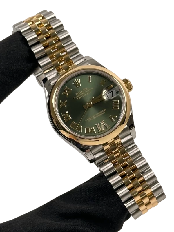 Rolex Datejust Stainless Steel & 18K Yellow Gold Lady's Watch