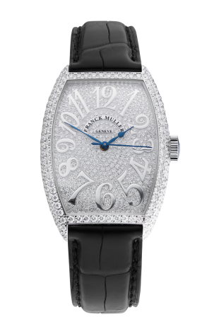 Franck Muller Curvex 18K White Gold & Diamonds Unisex Watch