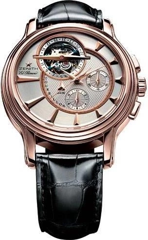 Zenith Academy Last Tsar Tourbillon Chronograph 18K Rose Gold Men's Watch