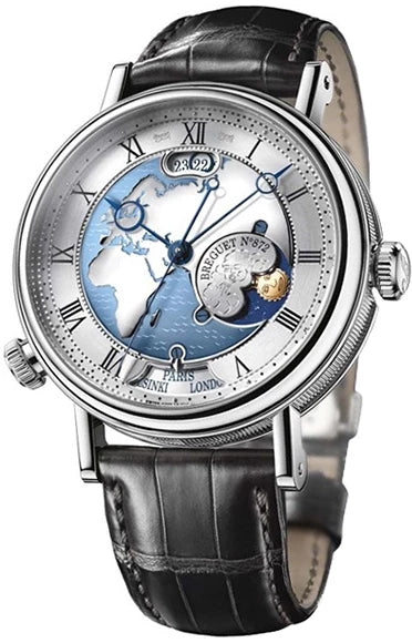 Breguet Classique Hora Mundi Europe Platinum Men's Watch