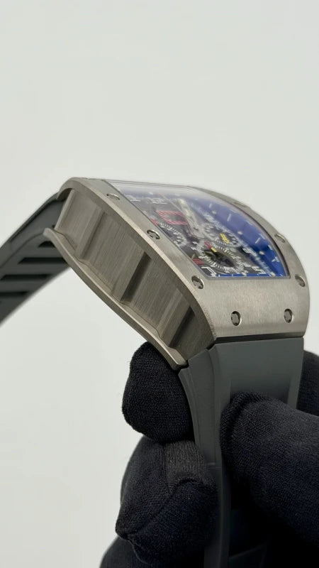 Richard Mille RM 011 Flyback Chronograph Felipe Massa 18K White Gold Men's Watch