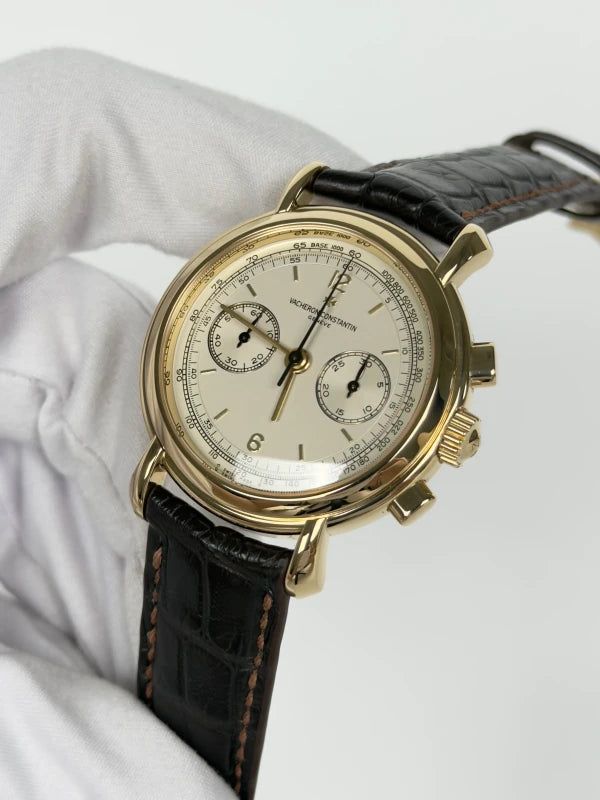 Vacheron Constantin Historiques Chronograph 18k Yellow Gold Men's Watch