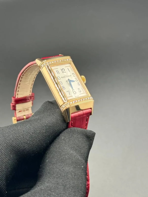 Jaeger-Lecoultre Reverso One Duetto 18K Rose Gold & Diamonds Lady's Watch