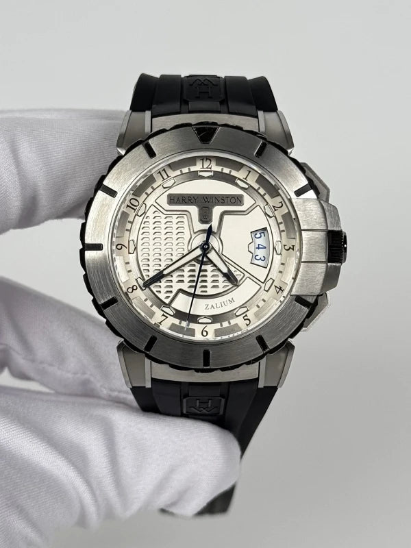 Harry Winston Ocean Sport Chronograph Zalium Rubber Men's Watch