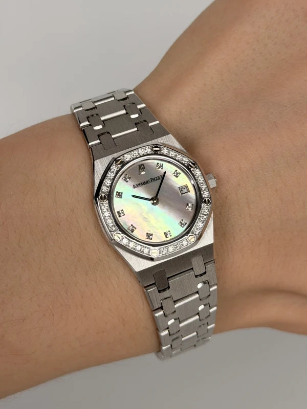 Audemars Piguet Royal Oak Ladies White Gold Watch
