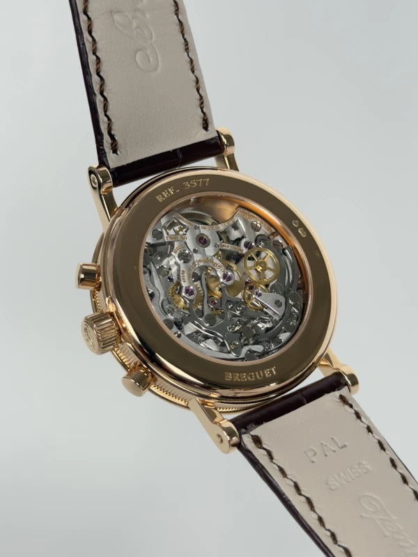 Breguet Classique Chronograph Tourbillon 18K Yellow Gold Men's Watch