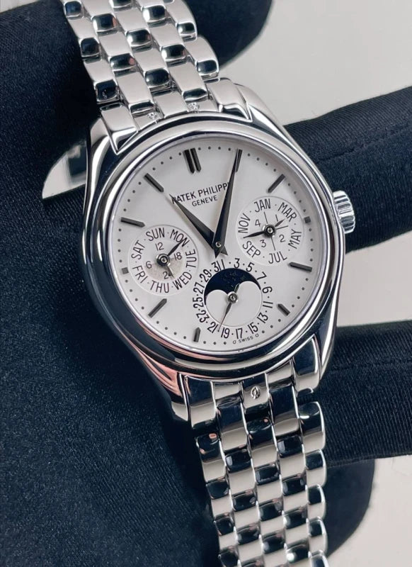 Patek Philippe Perpetual Calendar 18K White Gold Men’s Watch