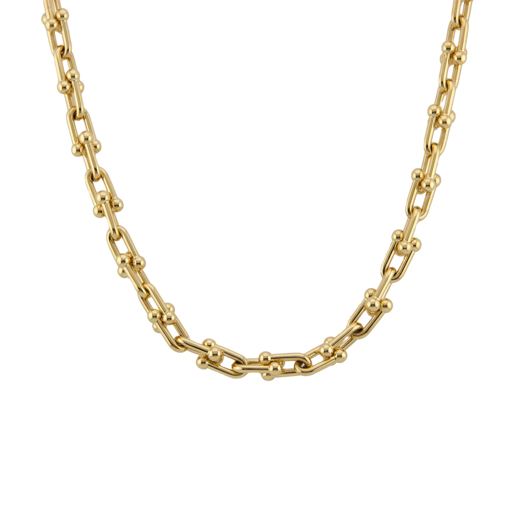 Tiffany & Co. HardWear Yellow Gold Lady's Necklace | Worldofluxuryus