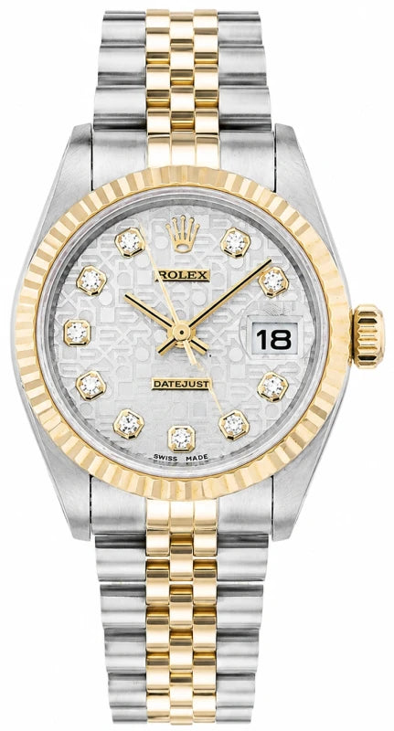 Rolex Lady Datejust 18K Yellow Gold Women's Watch