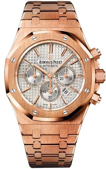 Audemars Piguet Royal Oak Chronograph 18K Rose Gold Men's Watch