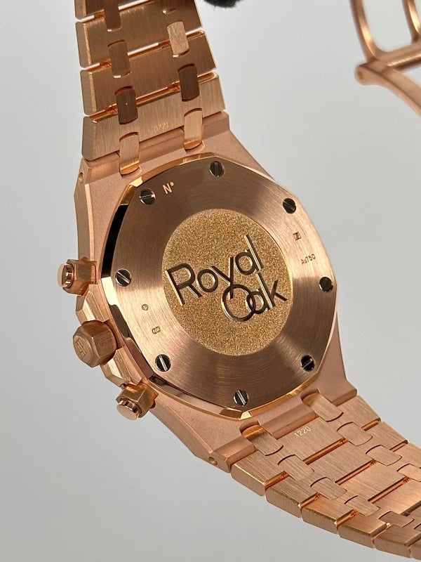 Audemars Piguet Royal Oak Chronograph 18K Rose Gold Men's Watch
