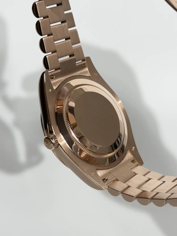 Rolex Day-Date II 18k Rose Gold Unisex Watch 218235-83215