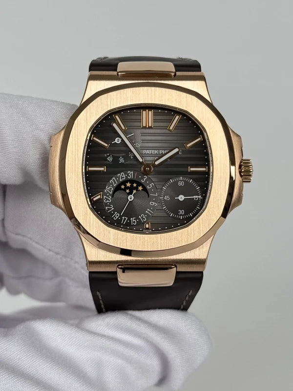 Patek Philippe Nautilus 18K Rose Gold Men's Watch
