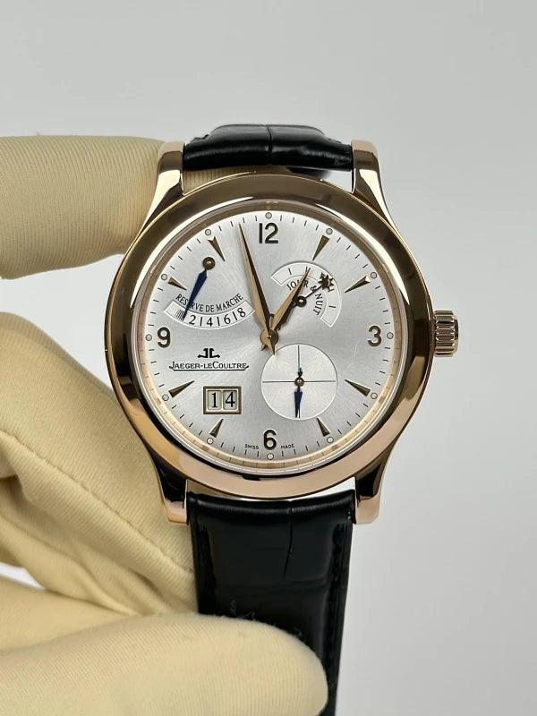 Jaeger-LeCoultre Master Control Eight Days 18K Rose Gold Men's Watch