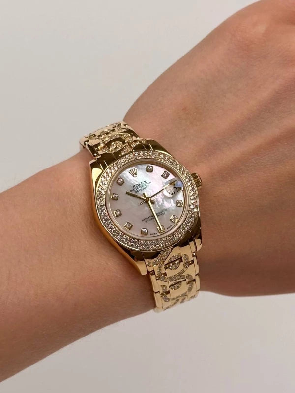 Rolex Pearlmaster 18k Yellow Gold Unisex Watch