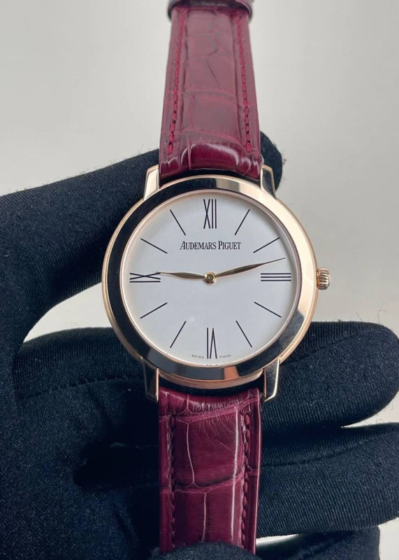 Audemars Piguet Jules Audemars 18K Rose Gold Men's Watch