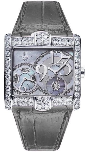 Harry Winston Avenue 18K White Gold & Diamonds Lady's Watch