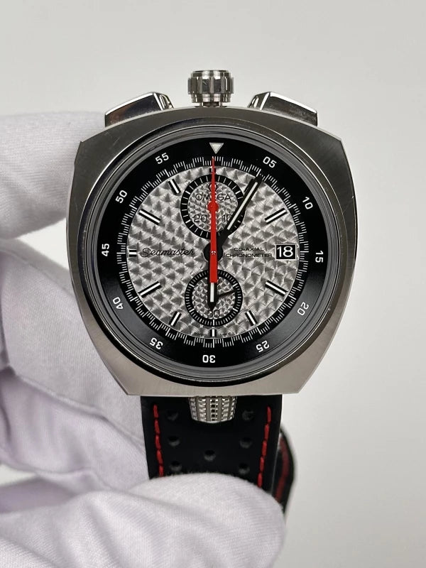 Omega Seamaster Bullhead Co-Axial Chronograph Stainless Steel Men's Watch