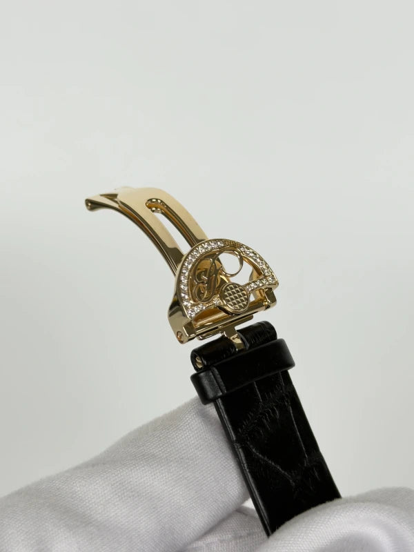 Breguet Reine De Naples Moon Phase 18K Yellow Gold & Diamonds Ladies Watch