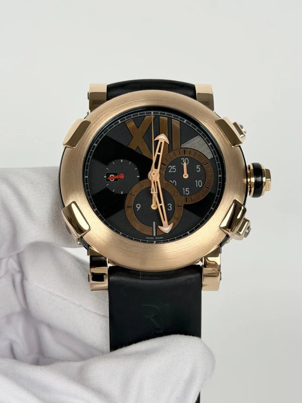 Romain Jerome Titanic-DNA Chronograph 18k Rose Gold Men's Watch