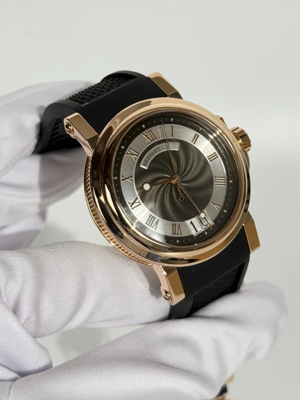 Breguet Marine Automatic Big Date 18K Rose Gold Men's Watch