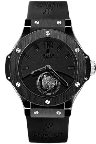 Hublot Big Bang Tourbillon Solo Black Ceramic Men's Watch 305.CM.134.RX