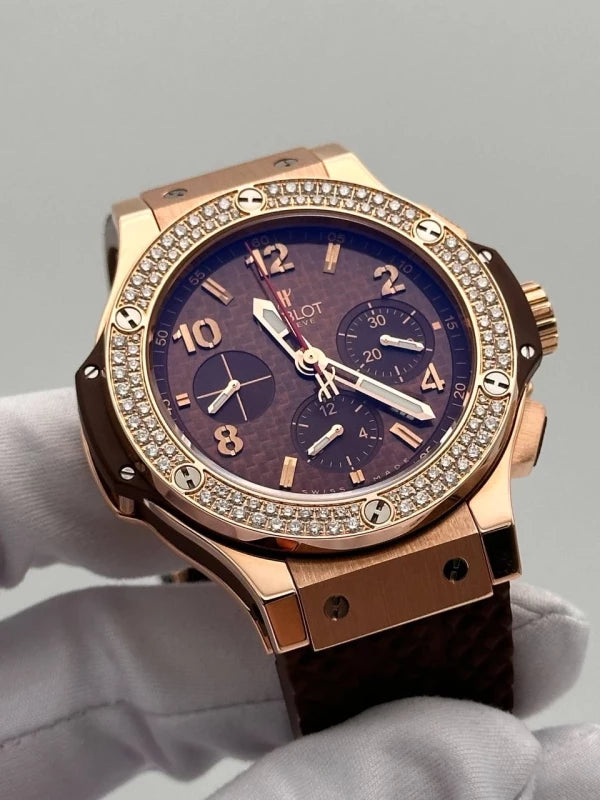 Hublot Big Bang 44 mm 18K Rose Gold & Diamonds Unisex Watch