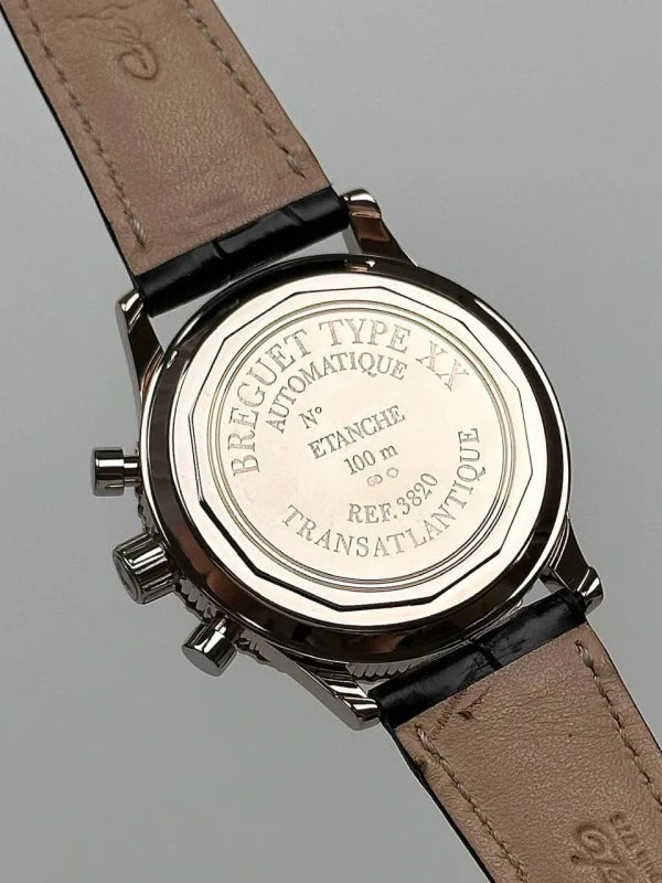 Breguet Type XX Transatlantique 18K White Gold Men's Watch