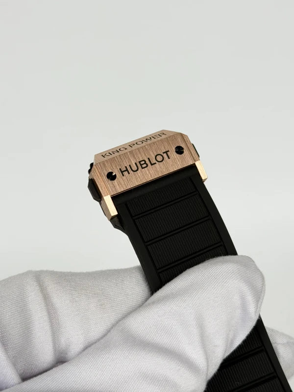 Hublot King Power Unico GMT 18K Rose Gold & Ceramic Men's Watch