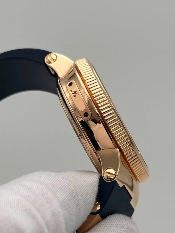 Ulysse Nardin Marine Chronometer Manufacture 18k Rose Gold Men's Watch 1186-126-3/63